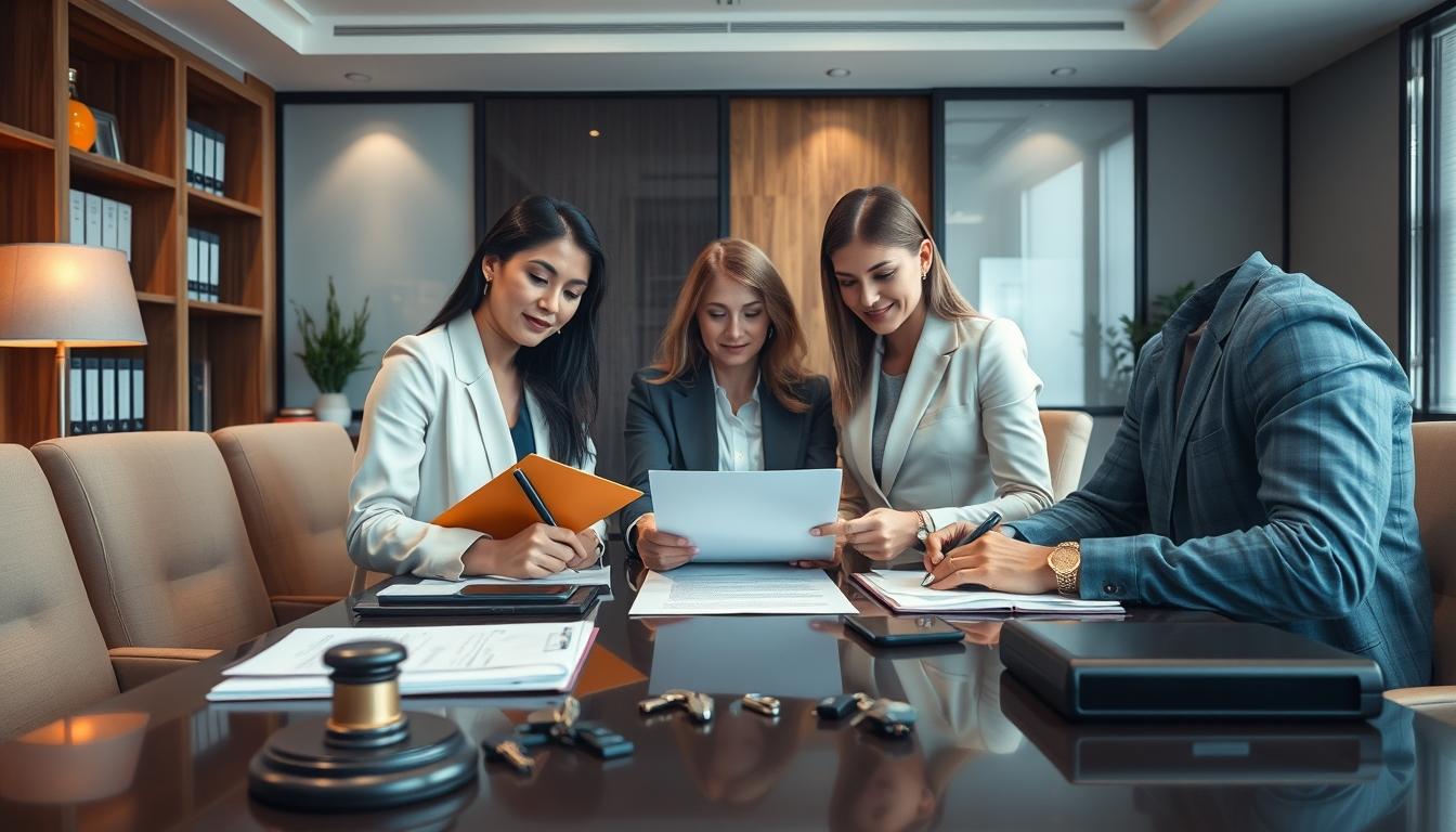 Coordination of closing documents and timelines for properties